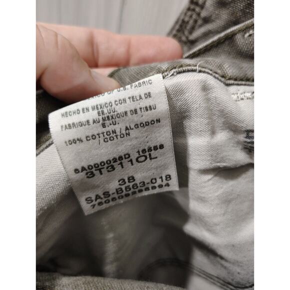 C E Schmidt Workwear Denim Shorts Jorts Gray 3T311OL 38 - Picture 4 of 7